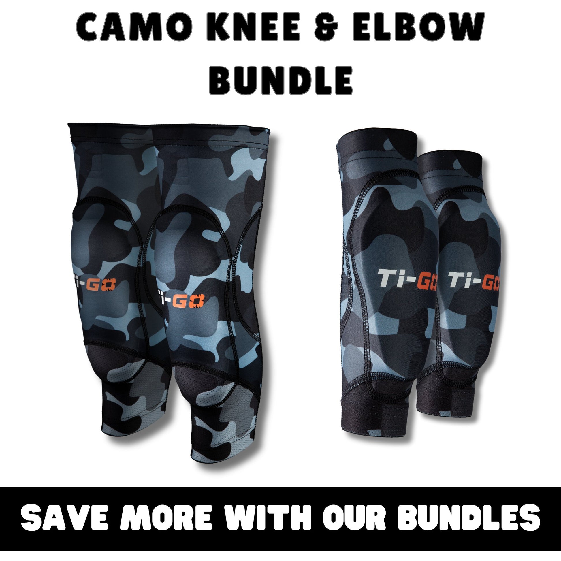 Kids Camo Knee and Elbow Pads