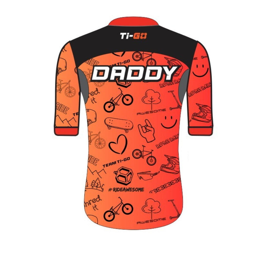 Ti-GO ‘Carbon’ Limited Edition Short Sleeve Jersey - Name Personalisation - Christmas Pre Order