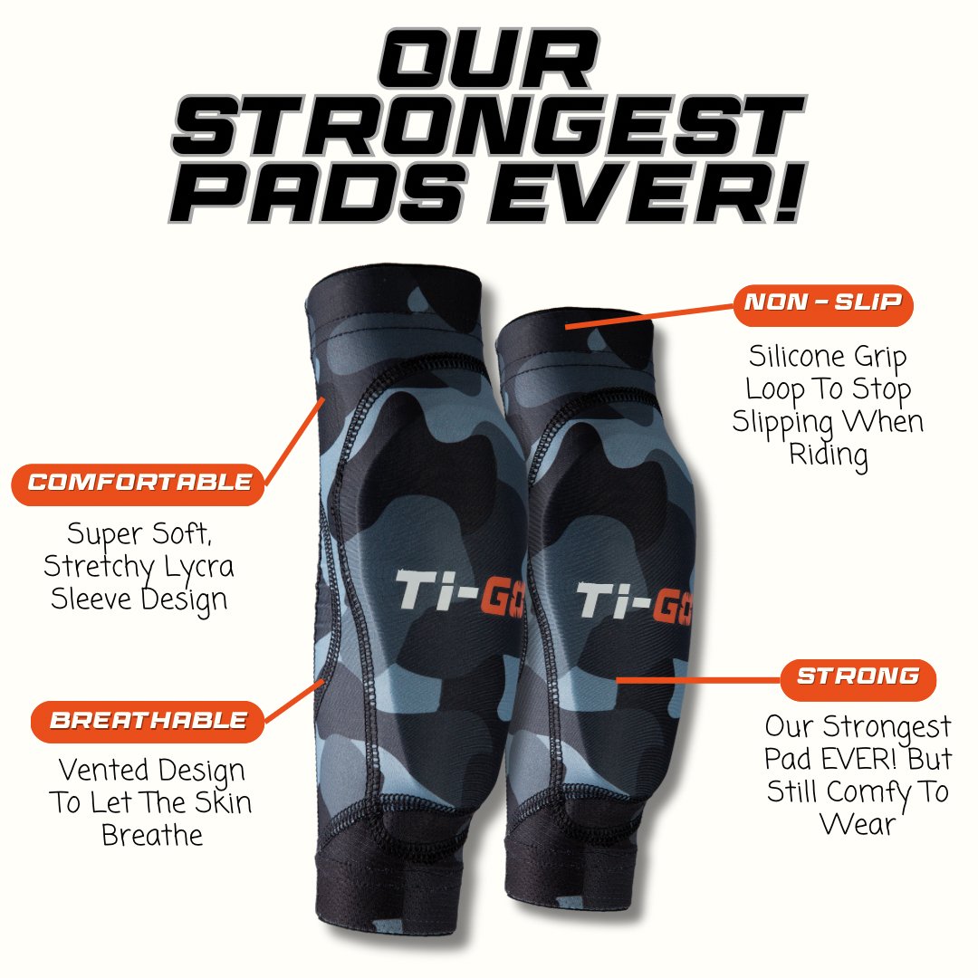 Ti-GO Camo Kids Knee and Elbow Pads