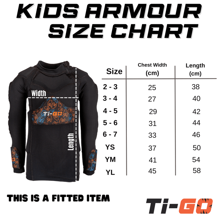 Ti-GO Kids Body Armour Bundle