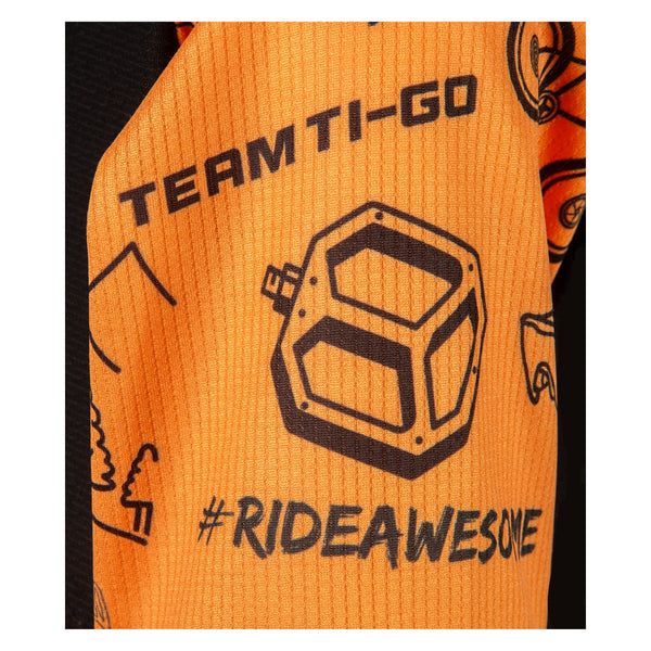 Ti-GO ‘Carbon’ Limited Edition Long Sleeve Jersey - Pre Order