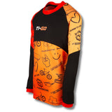 Ti-GO ‘Carbon’ Limited Edition Long Sleeve Jersey - Name Personalisation - Christmas Pre Order