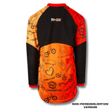 Ti-GO ‘Carbon’ Limited Edition Long Sleeve Jersey - Name Personalisation - Christmas Pre Order