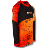 Ti-GO ‘Carbon’ Limited Edition Long Sleeve Jersey - Name Personalisation - Christmas Pre Order