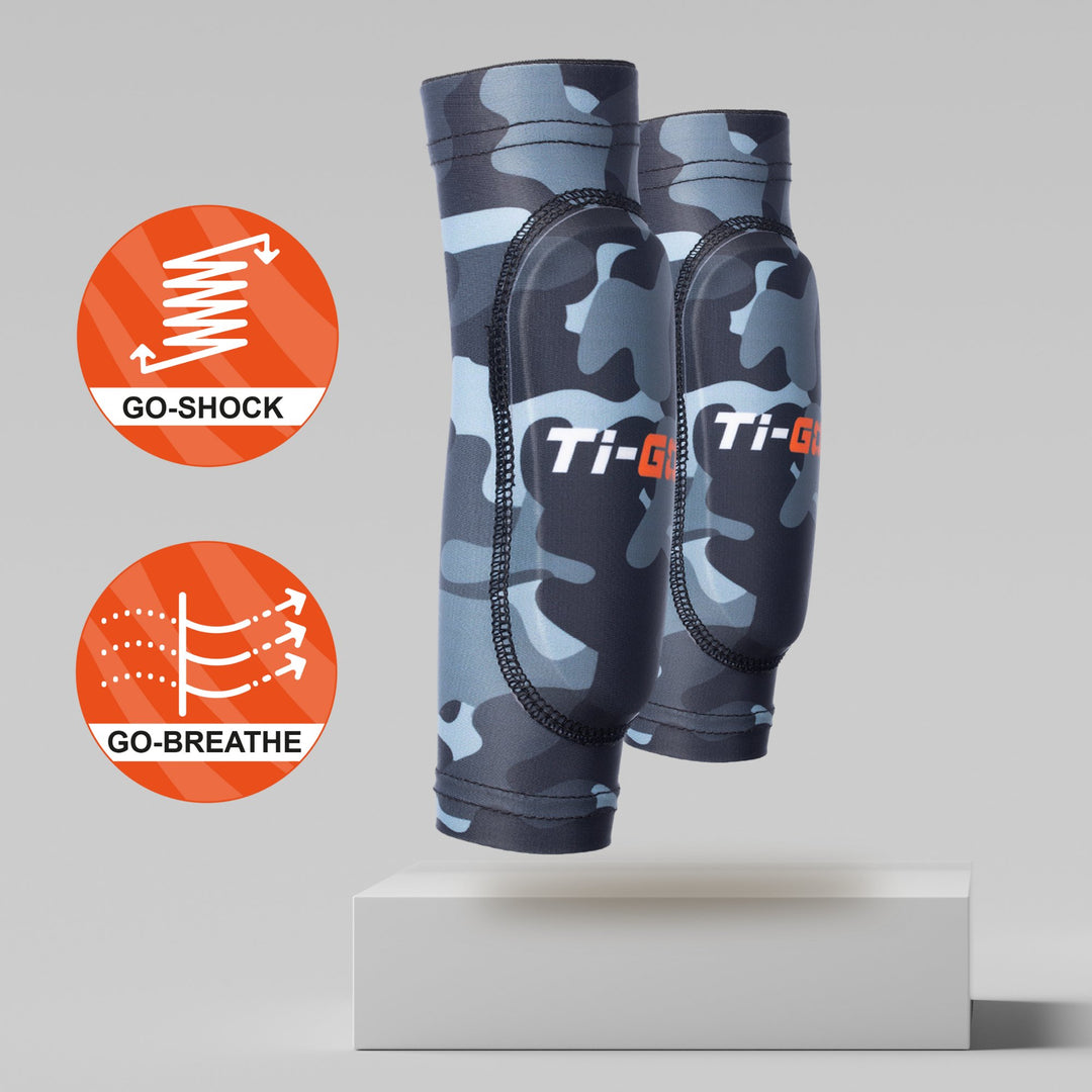 Ti-GO Kids Tech Cycling Elbow Pads 2.0 - Camo Edition