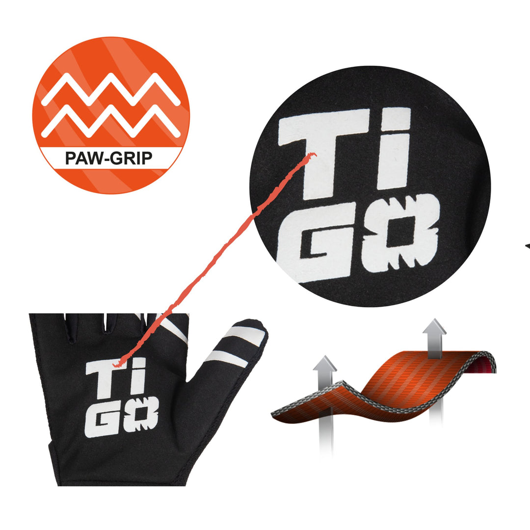 Ti-GO BMX Kids Cycling Gloves