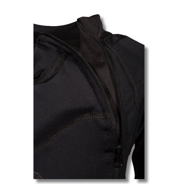 Ti-GO 'RIDE-SHIELD' Padded Zip-Up Body Armour Long Sleeve Jersey