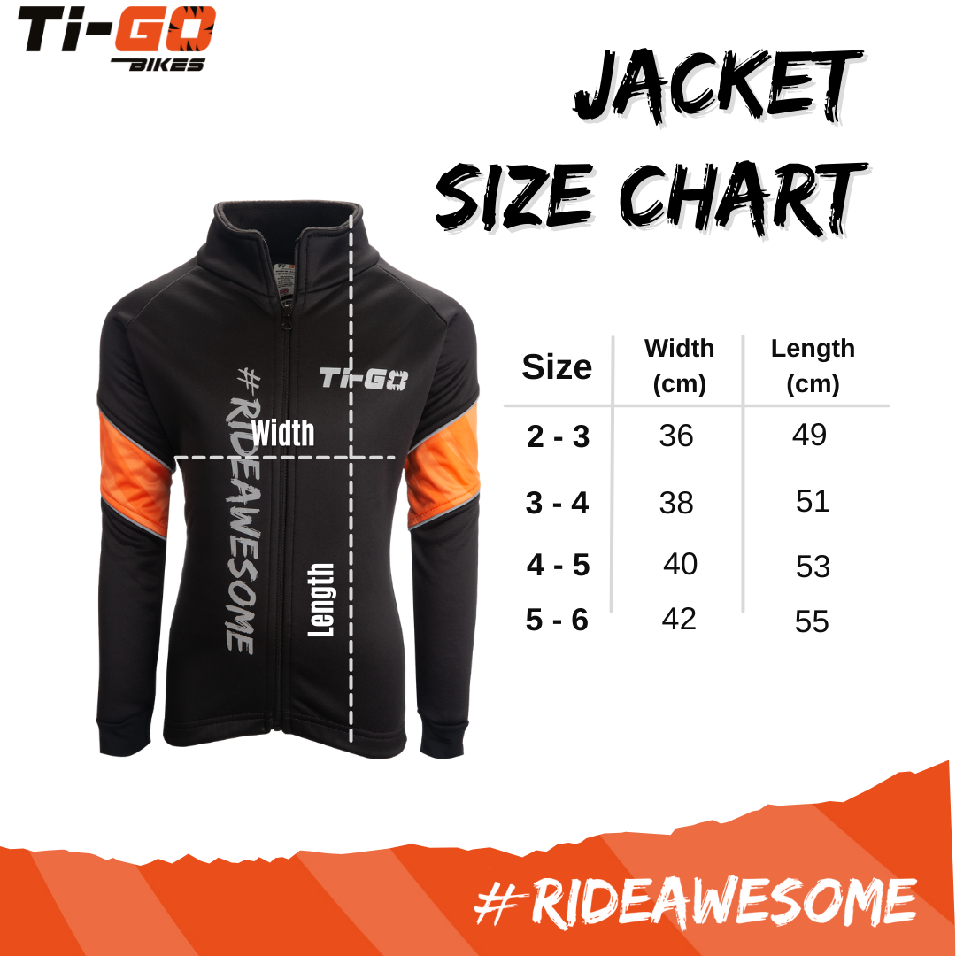 Ti-GO 'Totes Warm' Kids Thermal Cycling Softshell Jacket