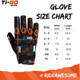 Kids MTB Gloves Sizing Chart