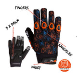 Ti-GO Kids #RideAwesome Pro Cycling D30 Protection Gloves 2.0