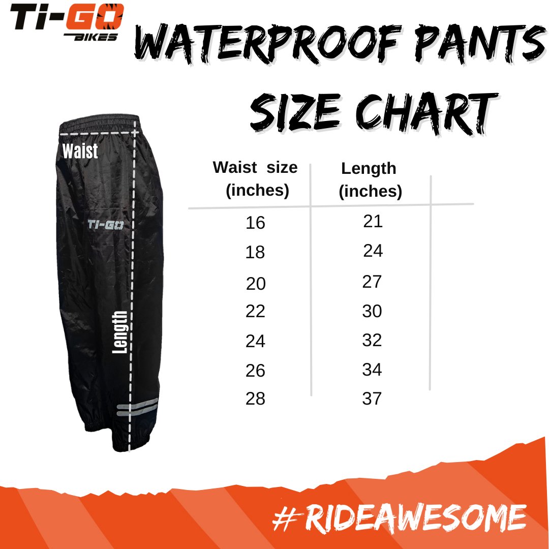 Ti-GO Kids “Totes Dry” Waterproof Trousers